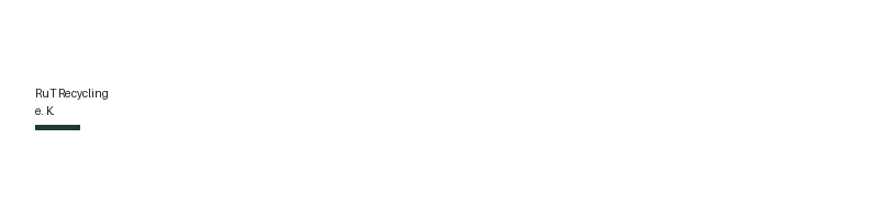 RuT Recycling e. K. logo